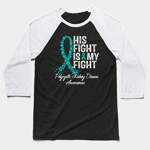 Polycystic Kidney Disease Awareness Baseball T-Shirt by RW